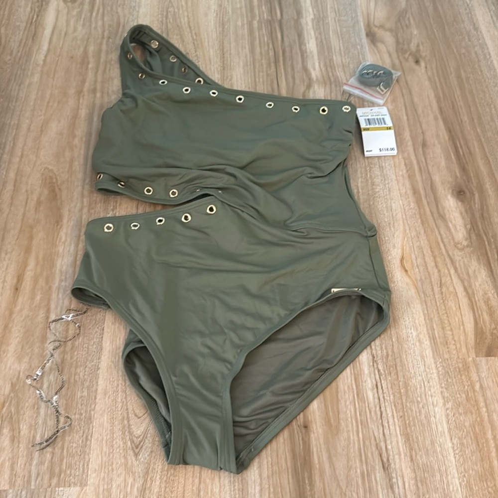 Michael Kora Swimsuit - Green - NWT